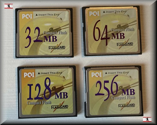 Pqi compact flash 16mb - 16mb, 32mb