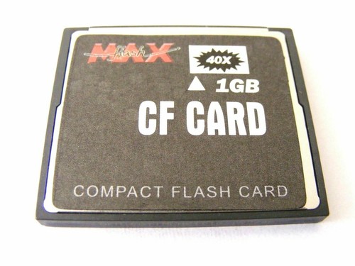 Scheda compact flash 1 gb - flash,